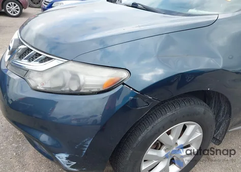 2013 Nissan Murano Sl из США, поврежденный, VIN JN8AZ1MUXDW205605